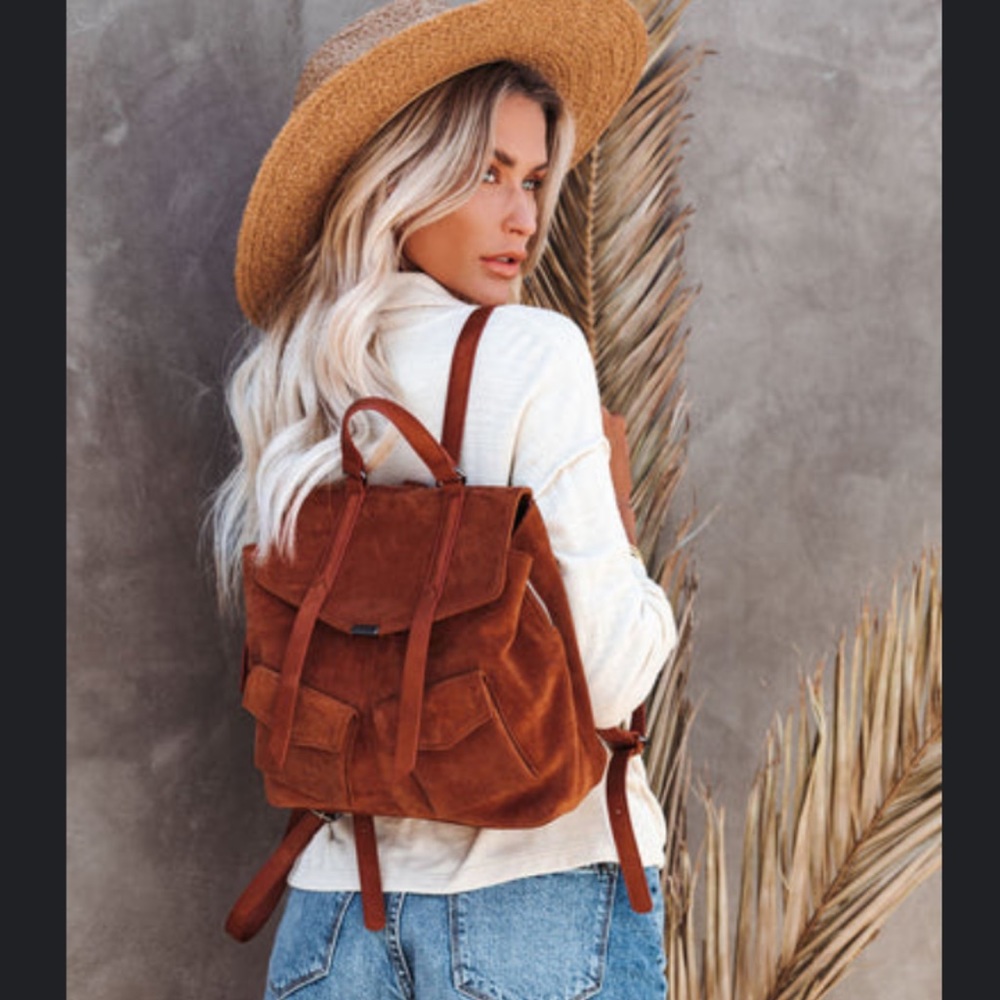 Vici Dolls suede backpack